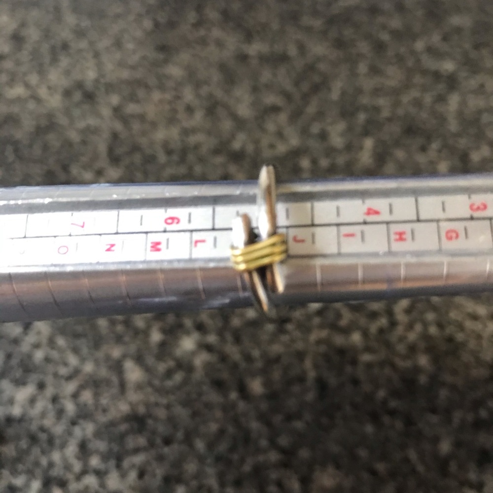 Sterling Silver Bracelet Ring Set - image 6